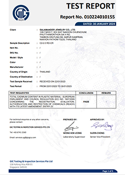 010224010155 SALAMANDER JEWELRY CO LTD C2 2.0 RD CR