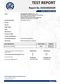 010226020109 SALAMANDER JEWELRY CO LTD W18 SHEET 0.24 3.0