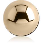 14 KARAT GOLD YELLOW BALL 123